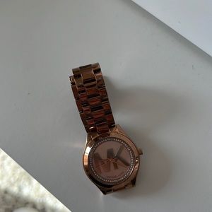 Michael Kors rose gold watch